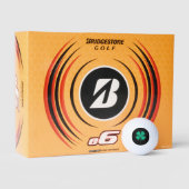 Black Irish Bridgestone e6 golfballen 12 pk (Verpakking)