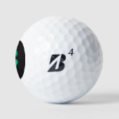 Black Irish Bridgestone e6 golfballen 12 pk (Logo)