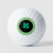 Black Irish Circle Bridgestone e6 golfballen 12 st (Voorkant)