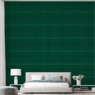 Black Irish Circle textured vinyl behang