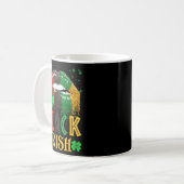 Black Irish Dripng Lips African American St Patric Koffiemok (Voorkant links)
