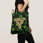 Black Irish Knotwork Tote Bag (Dichtbij)