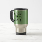 BLACK IRISH met Black Shamrock Reisbeker (Voorkant links)