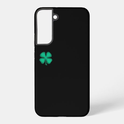 Black Irish Samsung S22 Plus phone case Samsung Galaxy Hoesje (Achterkant)