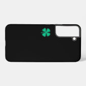 Black Irish Samsung S22 Plus phone case Samsung Galaxy Hoesje (Achterkant horizontaal)