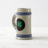 Black Irish stein Bierpul (Voorkant links)