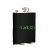Black Irish wrapped flask Heupfles (Rechts)