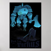 Black Iron Tarkus Poster (Voorkant)