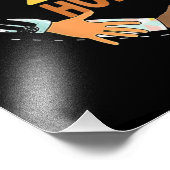 Black is Beautiful Black History Month Foto Afdruk (Hoek)