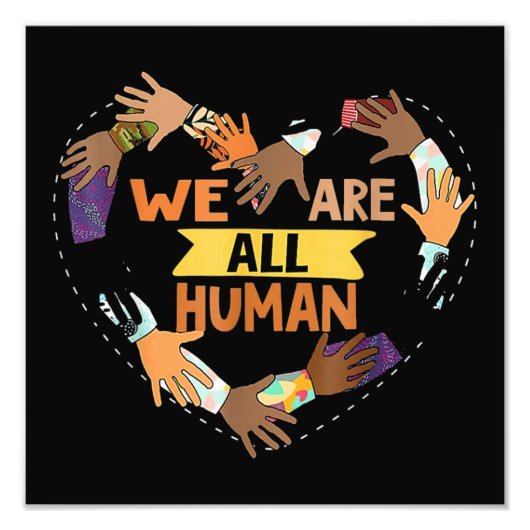 Black is Beautiful Black History Month Foto Afdruk (Voorkant)