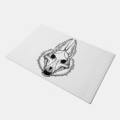 Black Jackal Doormat Deurmat (Schuin)