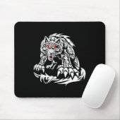 Black Jacob Fatu Wolf Muismat (Met muis)