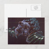 Black Jaguar Briefkaart (Voorkant / Achterkant)