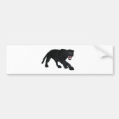 Black Jaguar Bumpersticker (Voorkant)