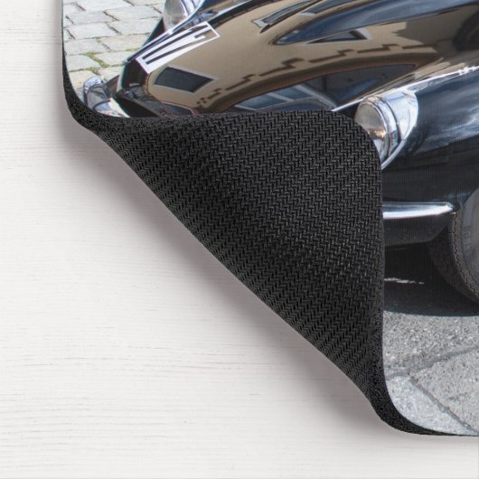 Black Jaguar E Type Muismat (Hoek)