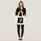 Black Jaguar Grote Tote Bag (Voorkant (model))