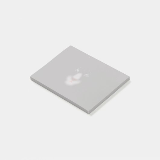 Black Jaguar of panther Big Cat Face Post-it® Notes (Schuin)