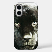 Black Jaguar Panther Case-Mate iPhone Case (Achterkant)