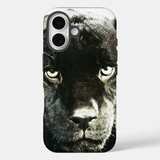Black Jaguar Panther Case-Mate iPhone Case (Achterkant)