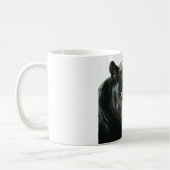 Black Jaguar Panther Koffiemok (Links)