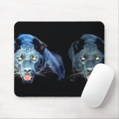 Black Jaguar Panther Muismat (Met muis)