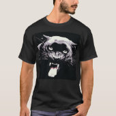 Black Jaguar Panther T-shirt (Voorkant)