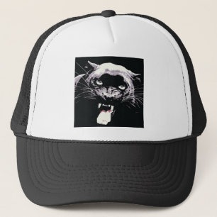 Black Jaguar Panther Trucker Pet
