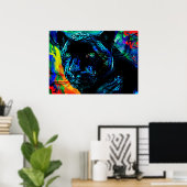 Black Jaguar Poster (Thuiskantoor)