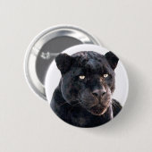 Black Jaguar Ronde Button 5,7 Cm (Voorkant /achterkant)