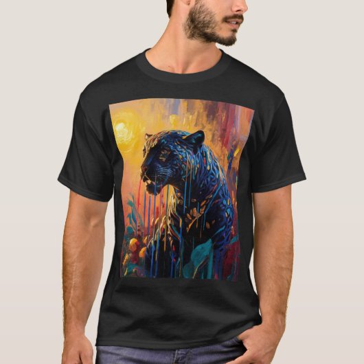 Black Jaguar T-shirt (Voorkant)