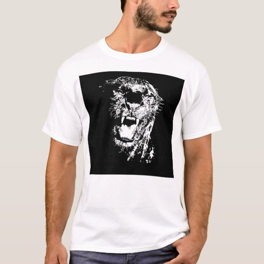 Black Jaguar T-shirt (Voorkant)