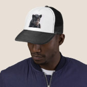 Black Jaguar Trucker Pet (In situ)