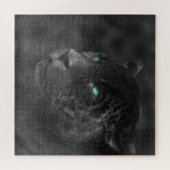 Black Jaguars Emerald Gaze Legpuzzel (Horizontaal)
