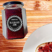 Black Jam Label Sticker