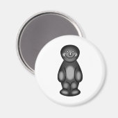 Black Jelly Baby Magneet (Voorkant / Achterkant)