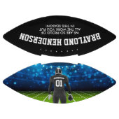 Black Jersey Personalized Player Football (Panelen)