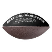 Black Jersey Personalized Player Football (Gedraaid 90)