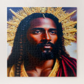 Black Jesus 676-Piece Jigzaag Puzzle Legpuzzel (Horizontaal)