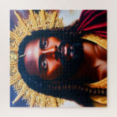 Black Jesus 676-Piece Jigzaag Puzzle Legpuzzel (Verticaal)