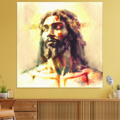 Black Jesus Canvas Afdruk (Insitu (Woonkamer))
