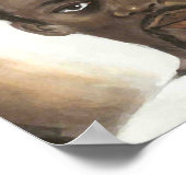 Black Jesus Face Poster (Hoek)