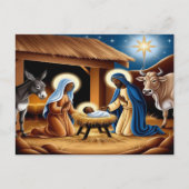 Black Jesus Geboorteplaats Briefkaart (Voorkant)