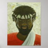 Black Jesus geeft terug Poster (Voorkant)