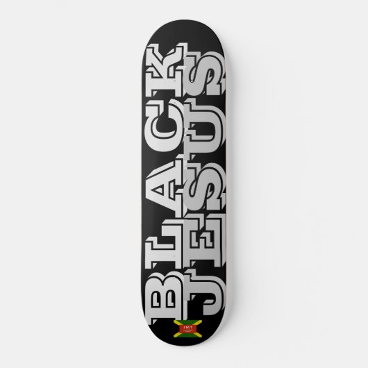 BLACK JESUS Skateboard (Voorkant)