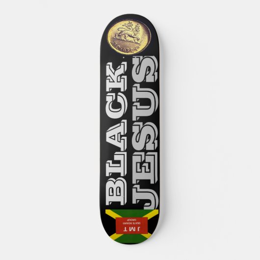 BLACK JESUS Skateboard (Voorkant)