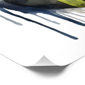 Black Job Afro-Amerikaanse brandweerman Sista Perfect Poster (Hoek)