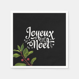 Black Joyeux Noel Servet