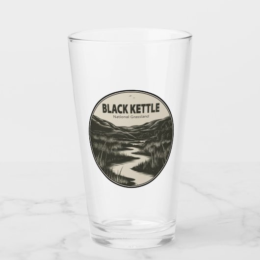 Black Kettle National Grassland Stream Glas (Voorkant)