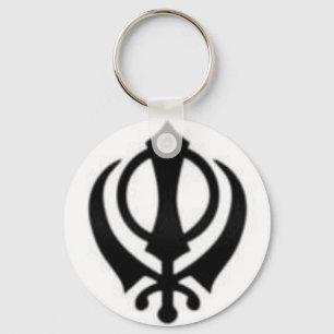 Black Khanda Sleutelhanger