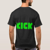 Black KICK Logo T-shirt (Achterkant)